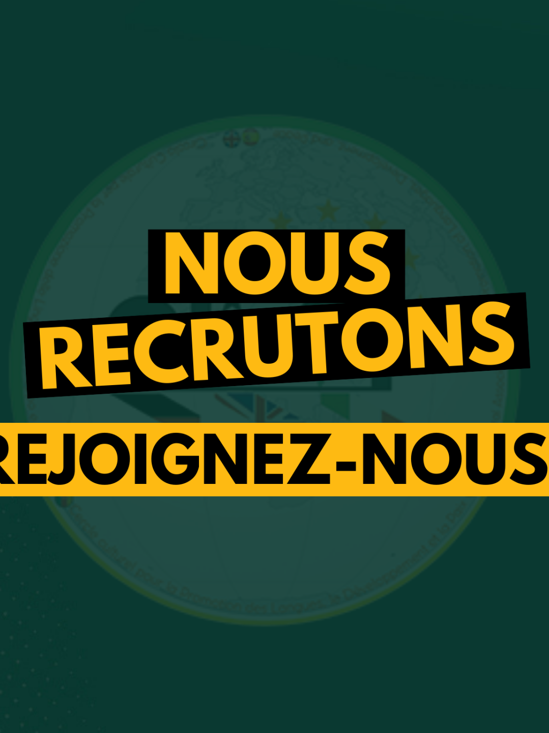 CLIRAP Lomé recrutement enseignants d'allemand 2026