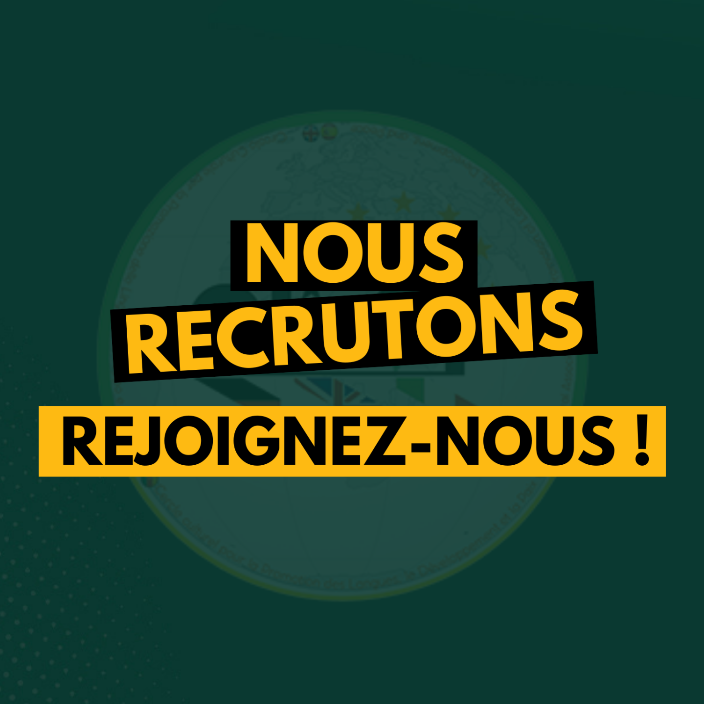 CLIRAP Lomé recrutement enseignants d'allemand 2026