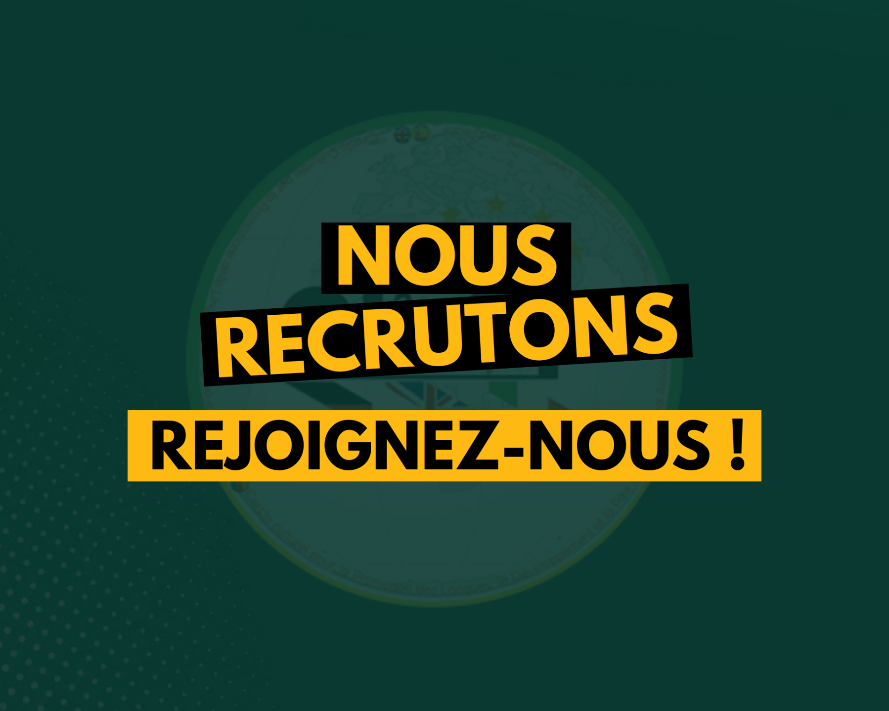 CLIRAP Lomé recrutement enseignants d'allemand 2026