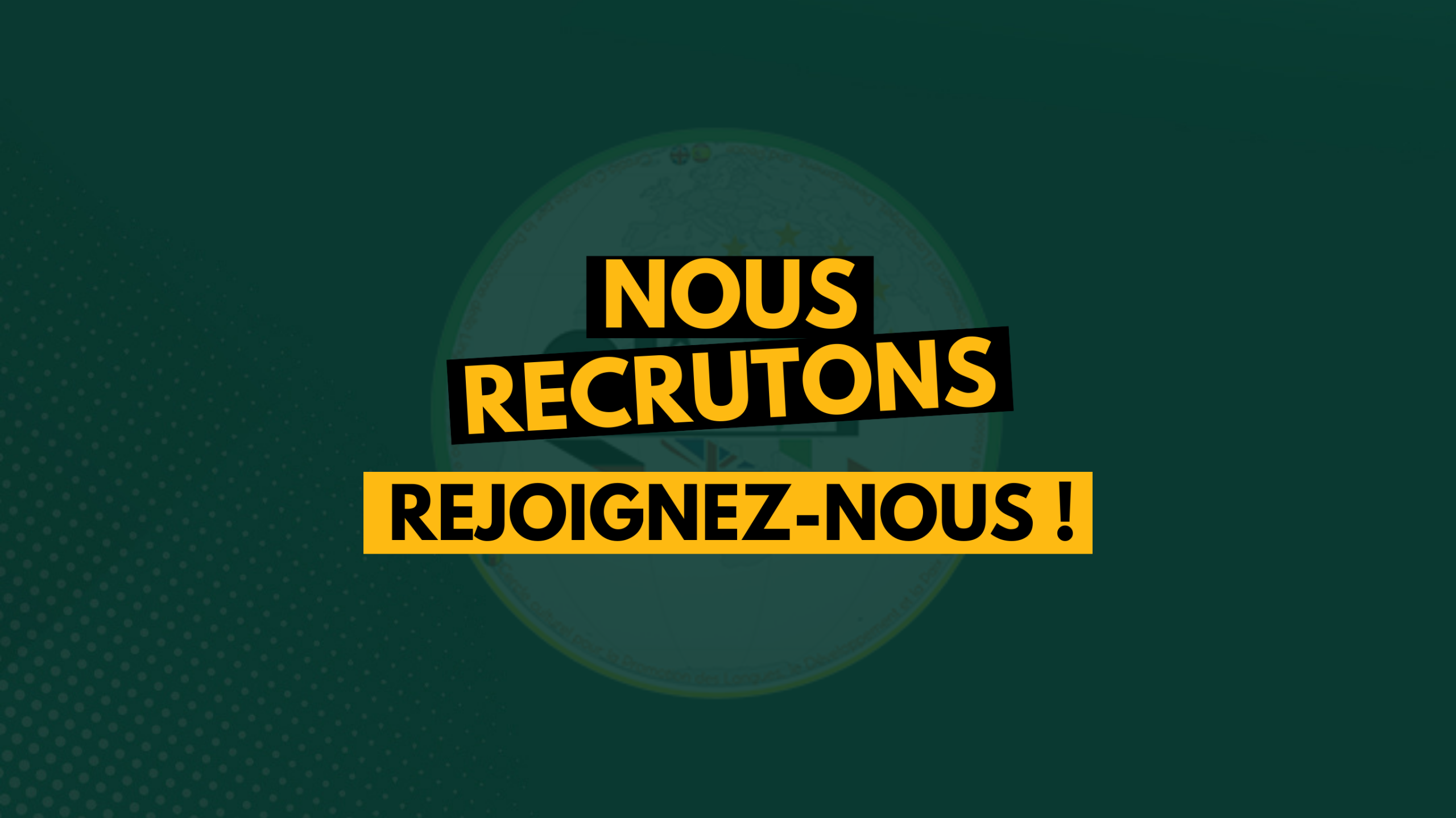 CLIRAP Lomé recrutement enseignants d'allemand 2026