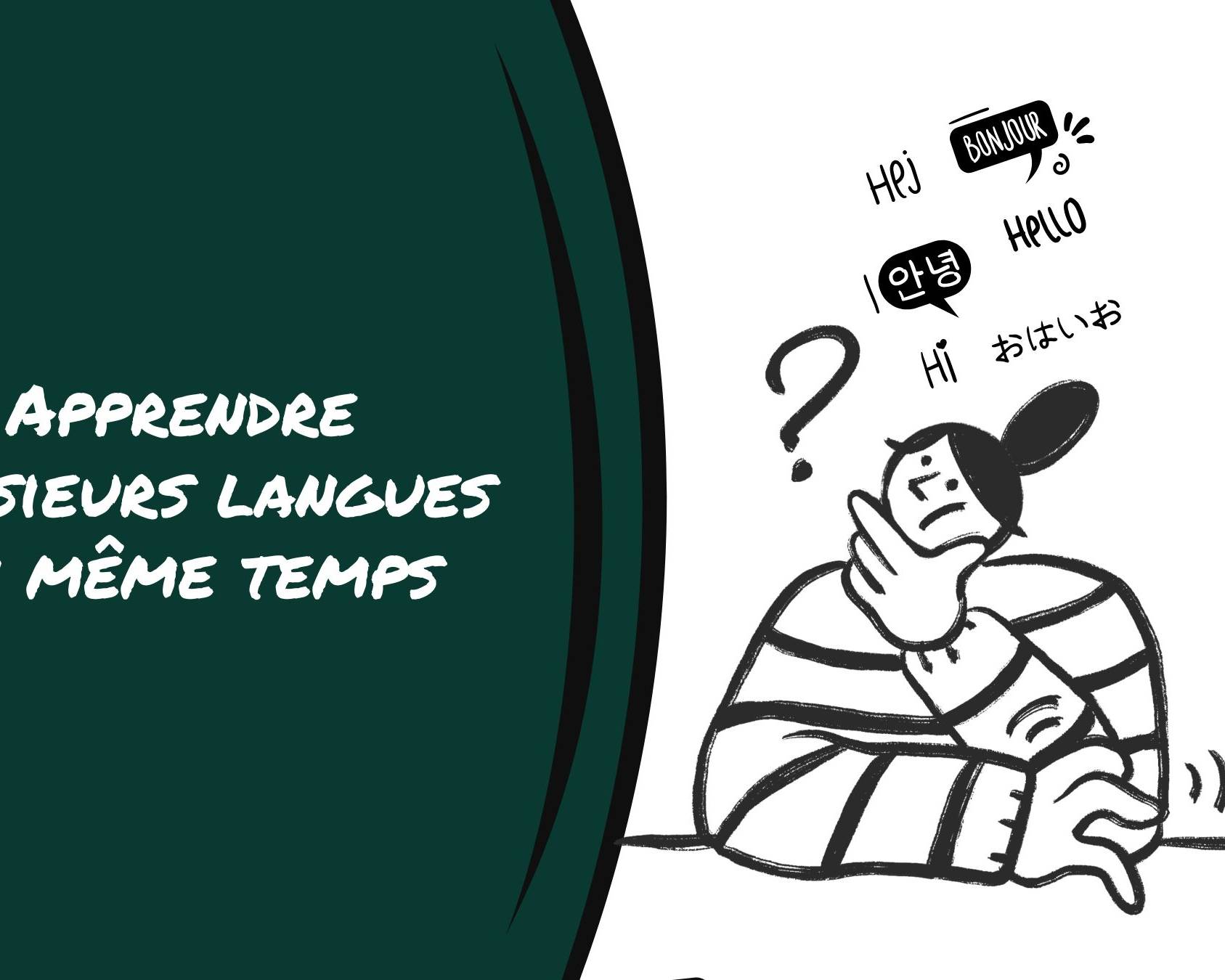 apprendre plusieurs langues en même temps cerveau zones linguistiques