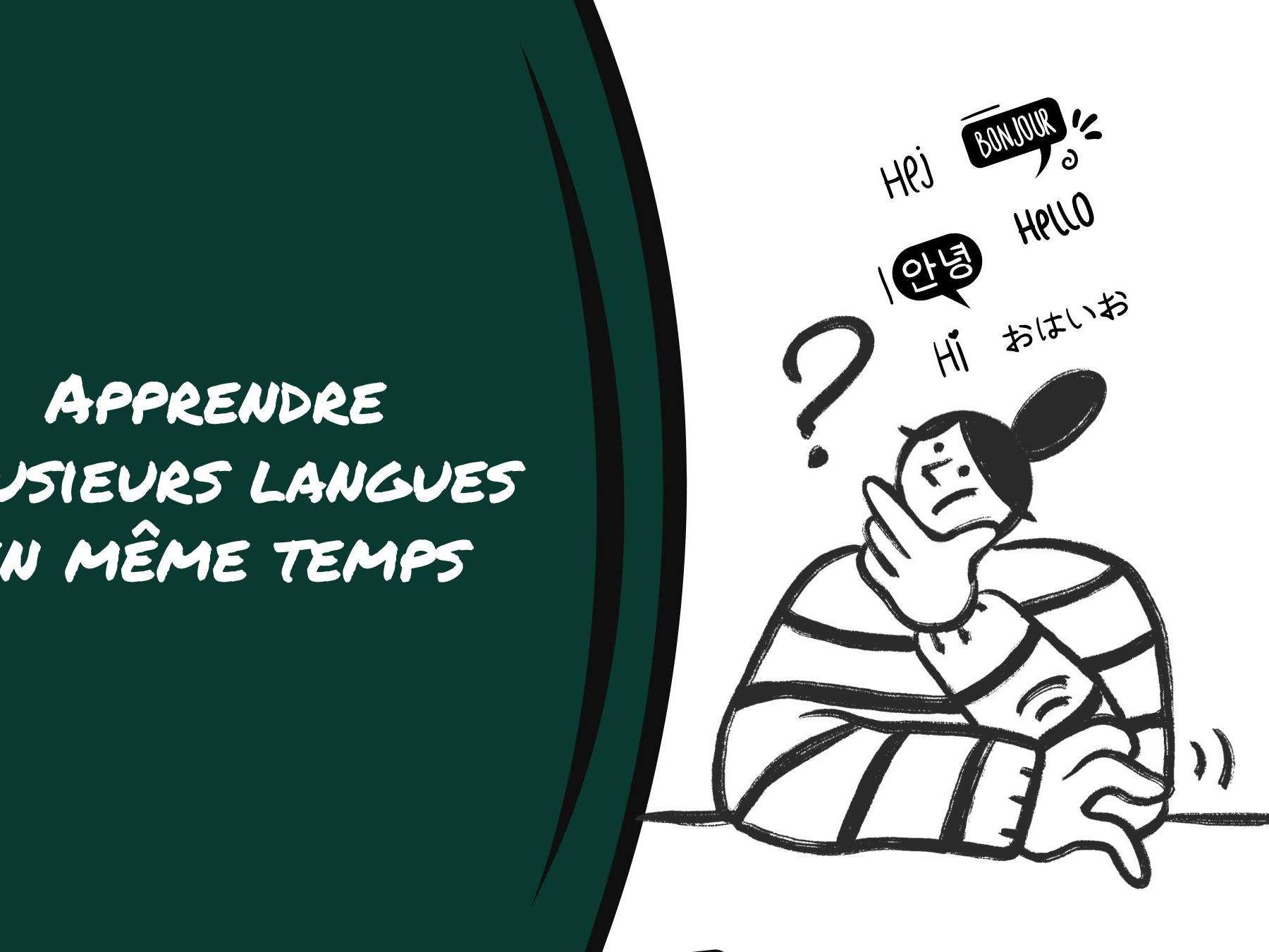 apprendre plusieurs langues en même temps cerveau zones linguistiques