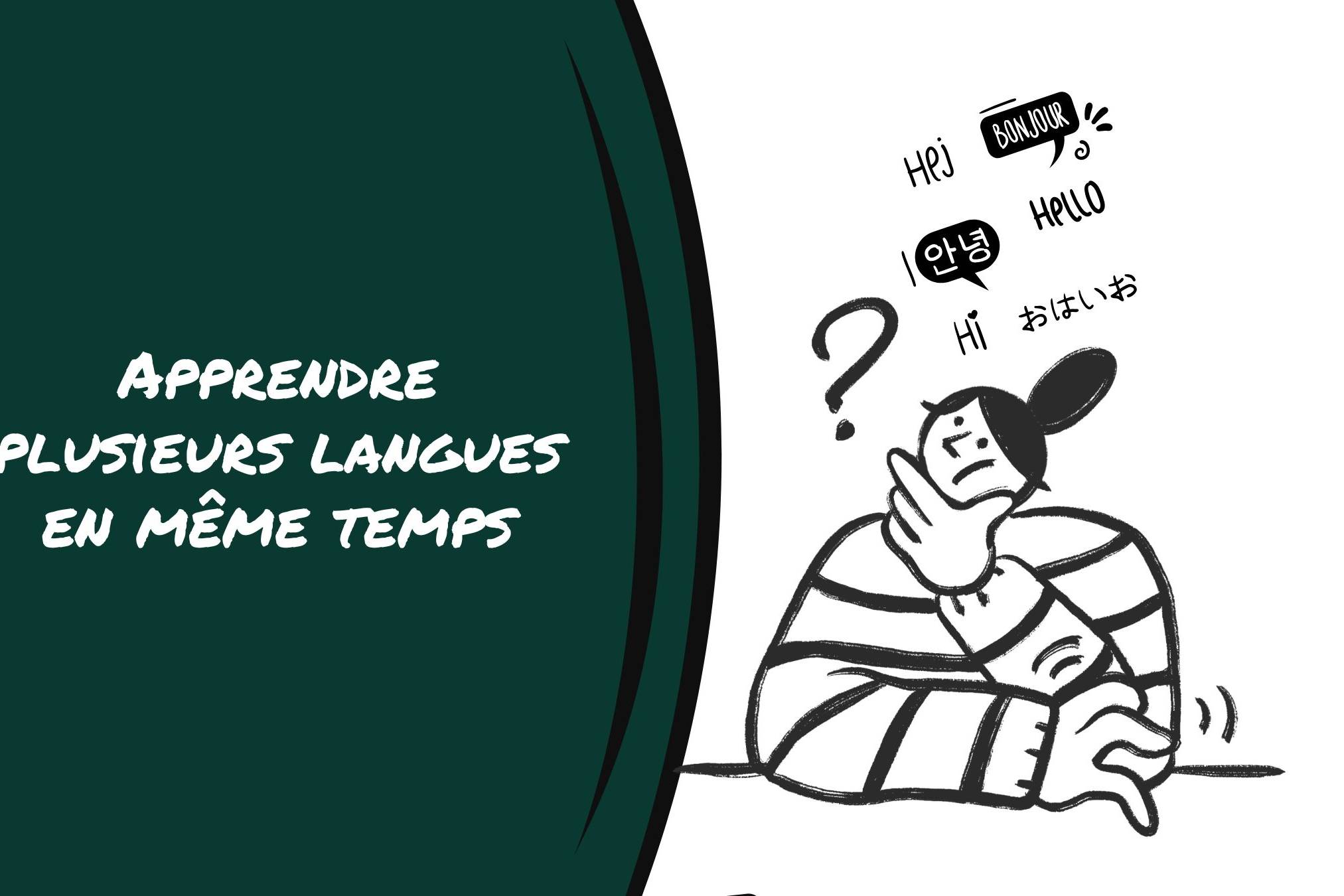 apprendre plusieurs langues en même temps cerveau zones linguistiques