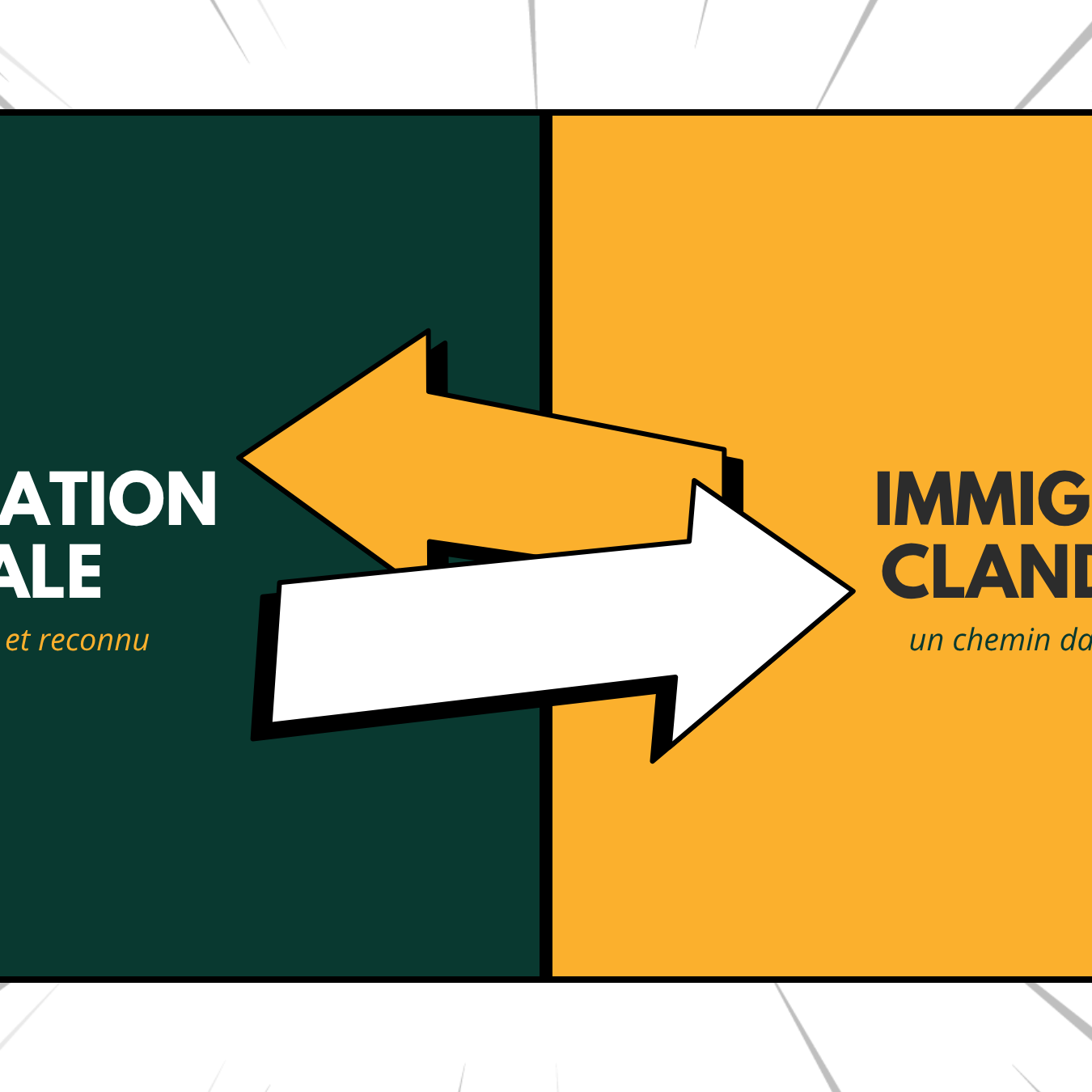 immigration légale vs clandestine risques et voies légales Afrique